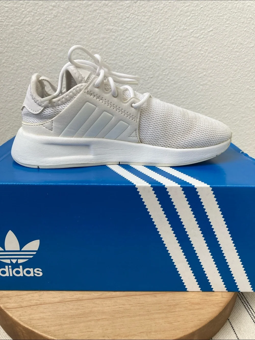 SALE! 50% Off adidas Kids White X_PLR C Lightweight Sneakers Size 13